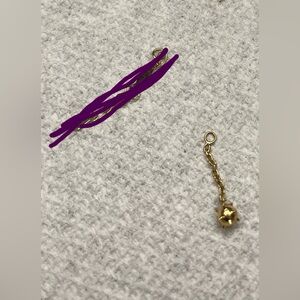 New Regalia Algorithm Spiky Ball Charm in yellow gold⚡️✨💛